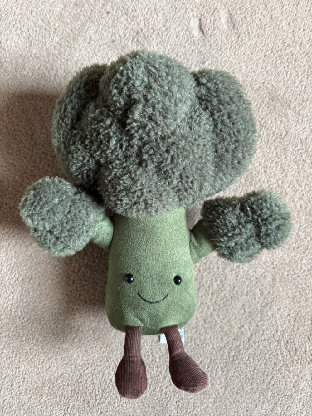 Retired broccoli Jellycat (Brand new without tag)